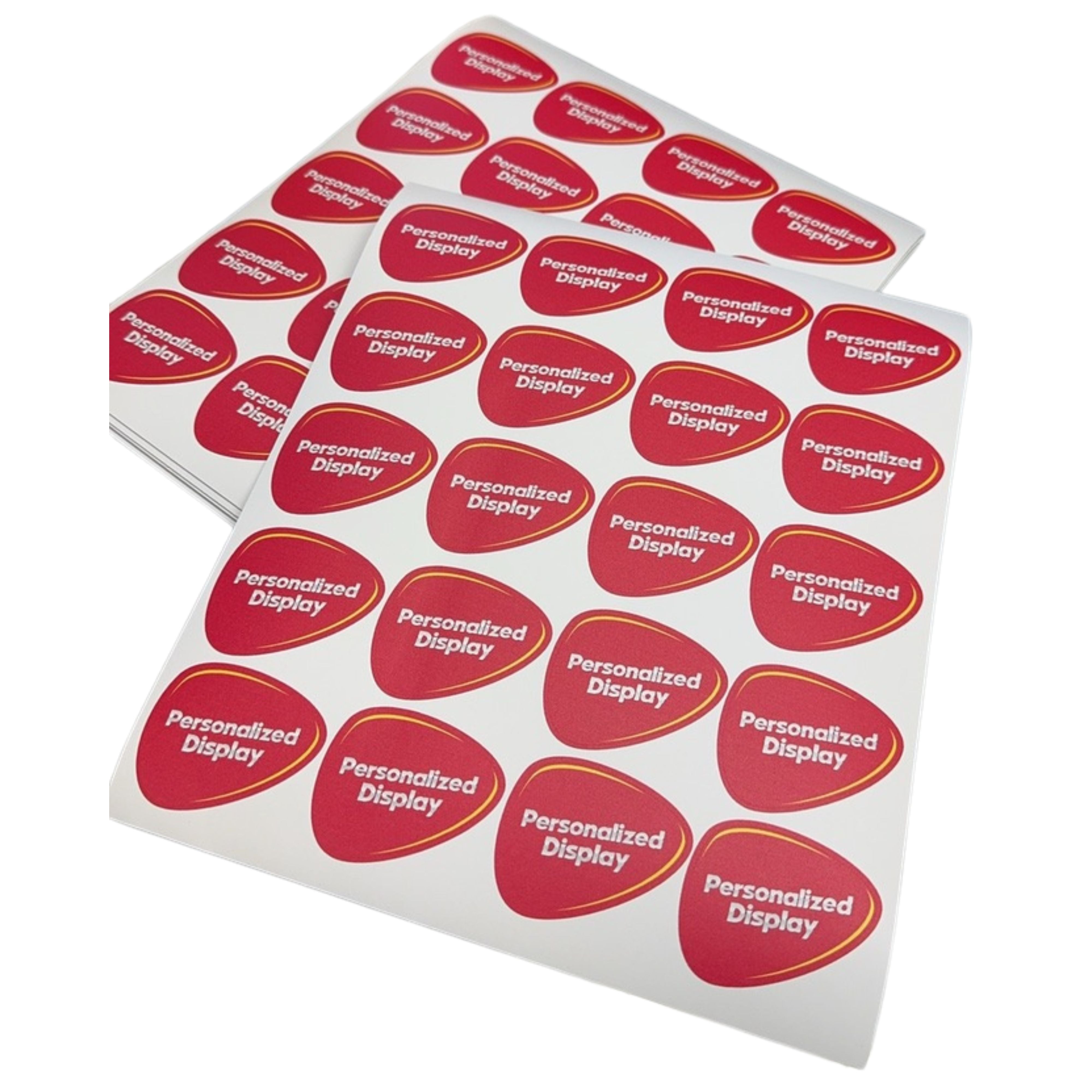 Self Adhesive Vinyl Sticker - Matte Vinyl - Rectangle