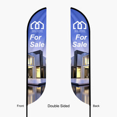 Feather Convex Flag
