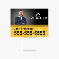 Yard Sign and H-Stake