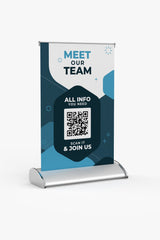 Table Top Banner Stand