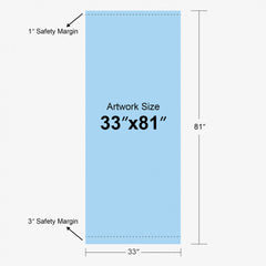 Custom Design Retractable Banner | Banner Stand 33X81“ Standard&Deluxe Retractable Banner Stand